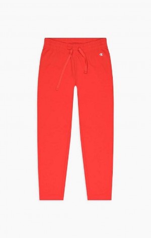 Dámské Jogger Kalhoty Champion Rovný Leg Track Pants Červené | 4301-JKGRA