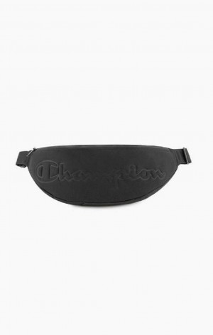 Dámské Tašky Champion Debossed Script Logo Neoprene Belt Bag Černé | 2108-WUEYN