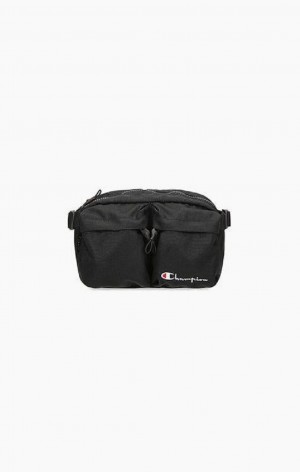 Dámské Tašky Champion Script Logo Zip Belt Bag Černé | 3921-QUNRD