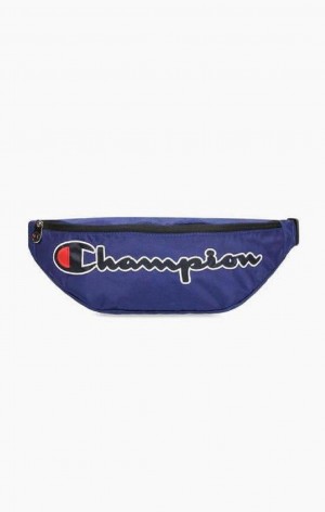 Pánské Tašky Champion Satin Script Logo Patch Belt Bag Blankyt | 0375-FRQTI