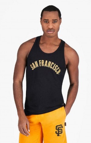 Pánské Tričko Champion San Francisco MLB Tank Top Černé | 5278-PLSYT