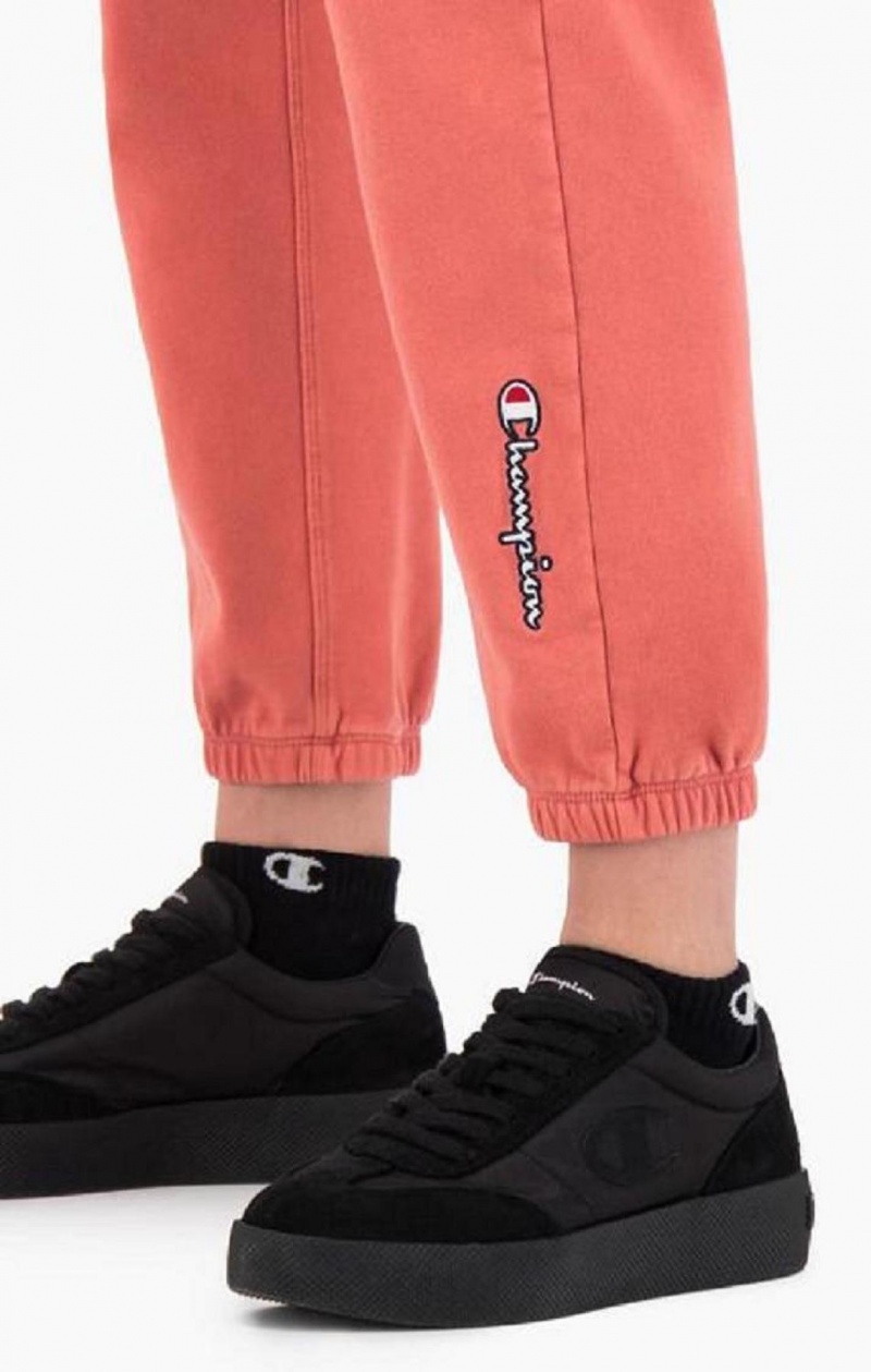 Dámské Jogger Kalhoty Champion Acid Wash High Pasem Joggers Růžové | 8241-EGCRT