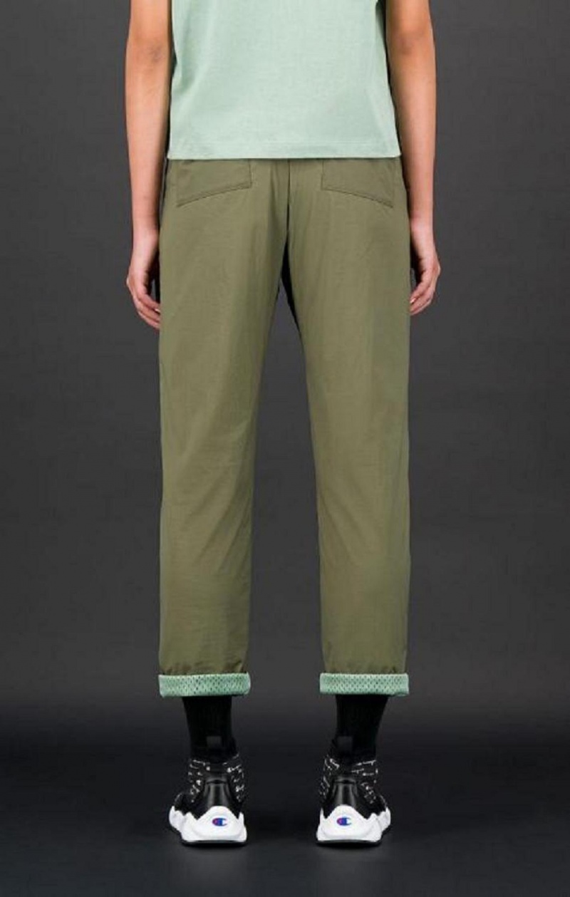 Dámské Jogger Kalhoty Champion Lehké Cargo Pants Zelene | 0947-CJFLE