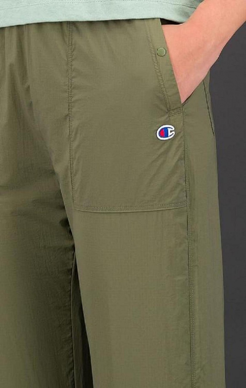 Dámské Jogger Kalhoty Champion Lehké Cargo Pants Zelene | 0947-CJFLE