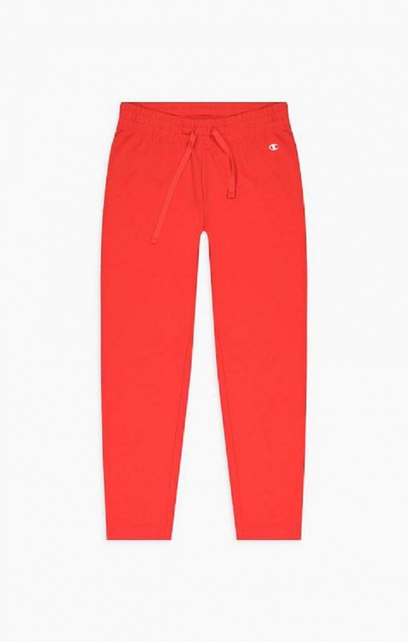 Dámské Jogger Kalhoty Champion Rovný Leg Track Pants Červené | 4301-JKGRA