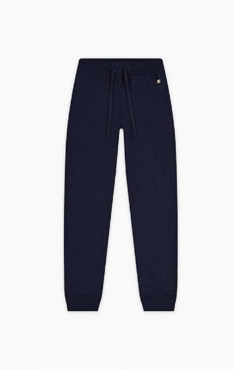 Dámské Jogger Kalhoty Champion Stretch Bavlněné Terry Joggers Tmavě Blankyt | 8359-QAEWL