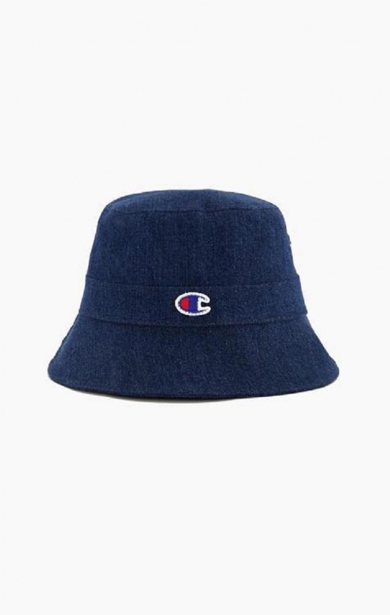 Dámské Klobouky Champion C Logo Patch Bucket Hat Tyrkysové Blankyt | 6241-ZESHC