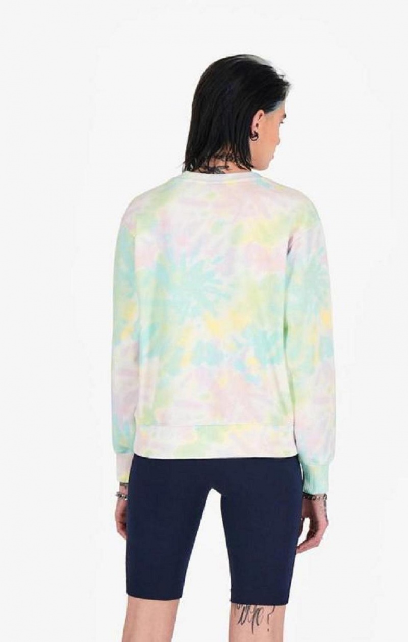 Dámské Mikiny Champion Tie Dye Digitální Print Sweatshirt Koralove | 0328-QKUPN