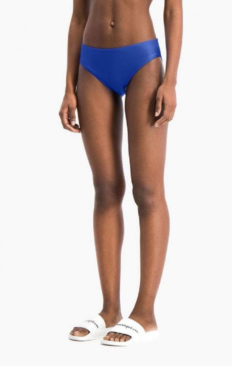 Dámské Plavky Champion Reversible C Logo High Pasem Bikiny Bottoms Blankyt | 3790-ICYSF