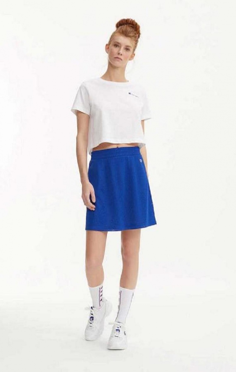 Dámské Sukně Champion Mesh Tenisové Mini Skirt Blankyt | 1740-KIFWG