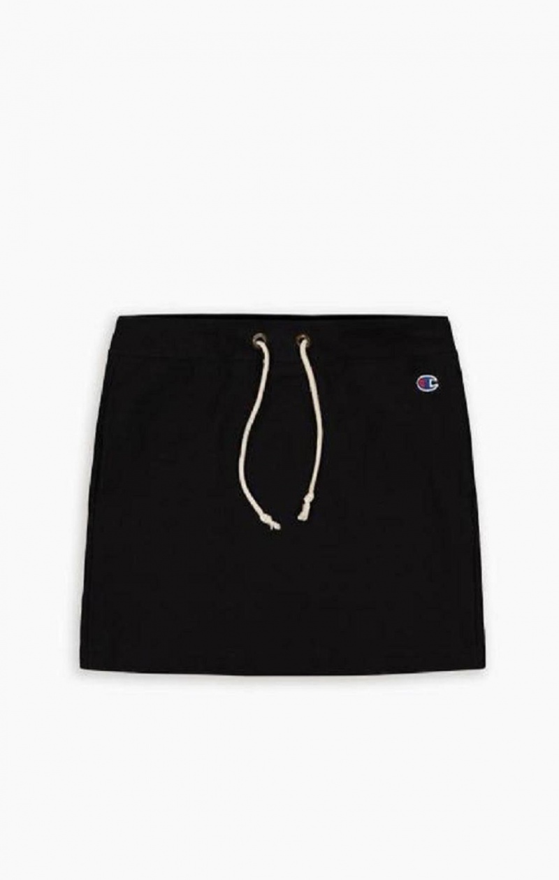 Dámské Sukně Champion Stretch Reverse Weave Sweat Skirt Černé | 3025-ZLDMC