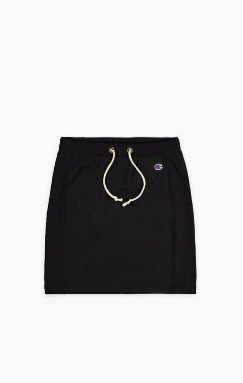 Dámské Sukně Champion Stretch Reverse Weave Sweat Skirt Černé | 6952-VSAKW