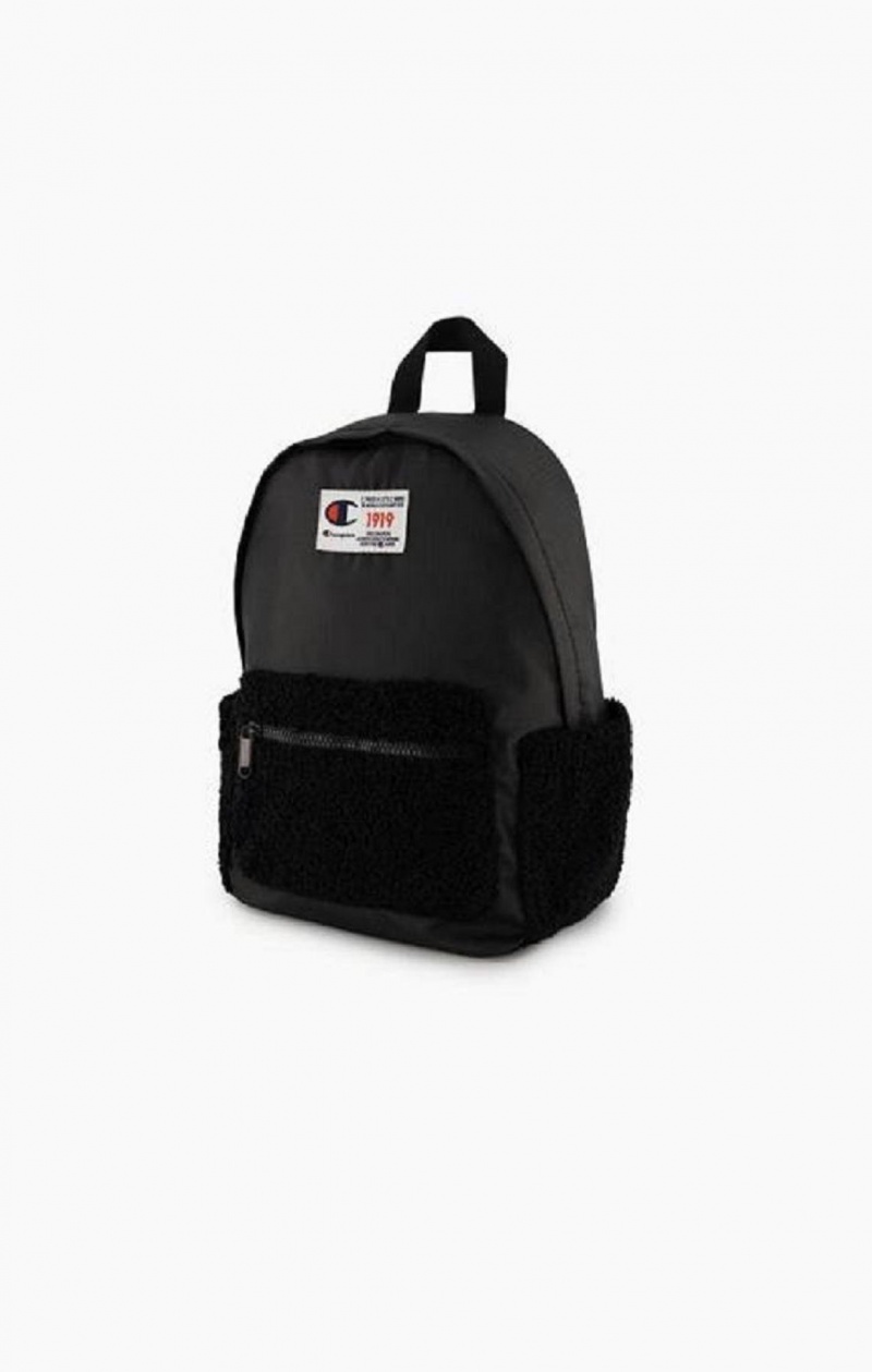 Dámské Tašky Champion 1919 Logo Teddy Backpack Černé | 5619-ZPLQV