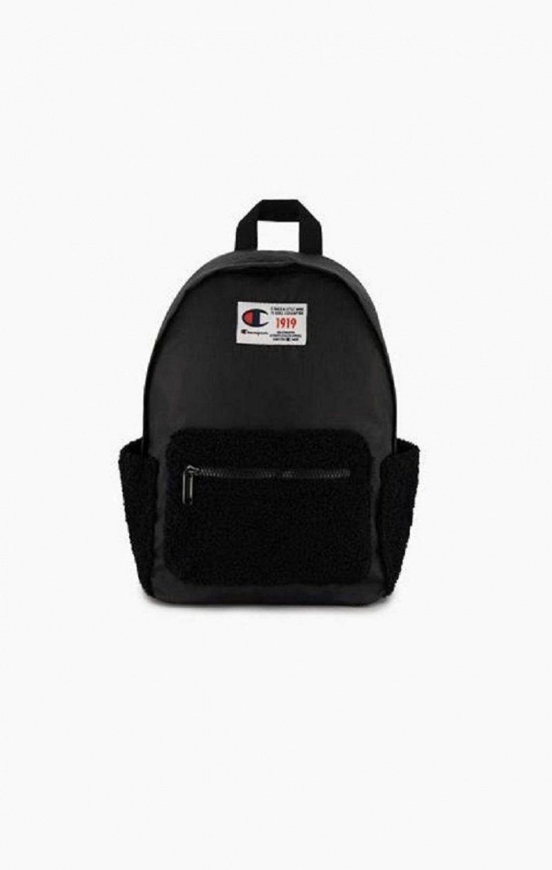 Dámské Tašky Champion 1919 Logo Teddy Backpack Černé | 5619-ZPLQV