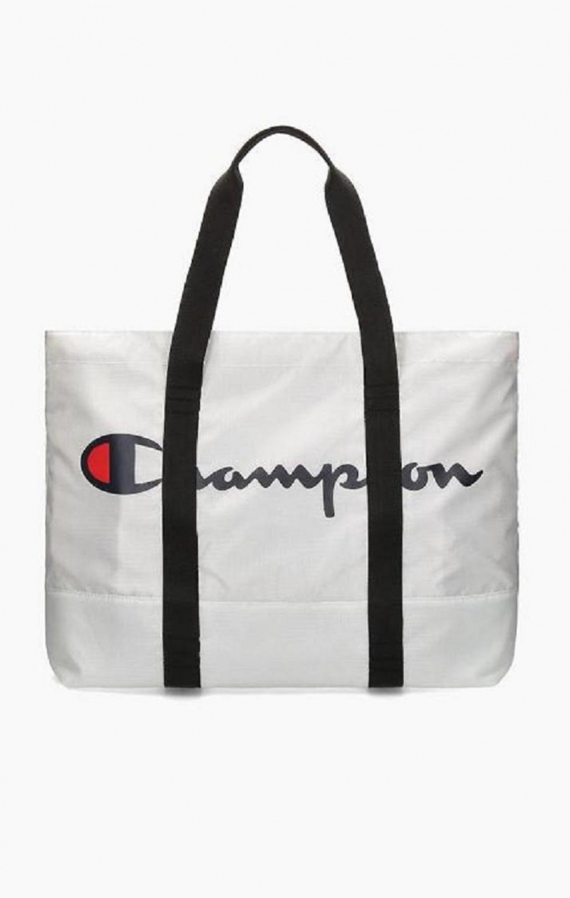 Dámské Tašky Champion 1919 Script Logo Tote Bag Bílé | 4057-UIMQJ