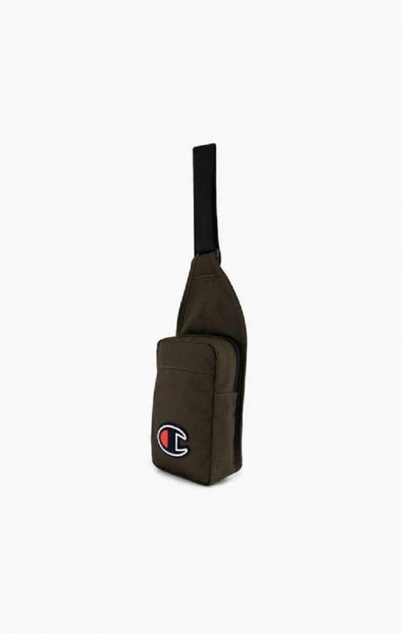 Dámské Tašky Champion Felt C Logo Shoulder Bag Zelene | 5046-KINRQ