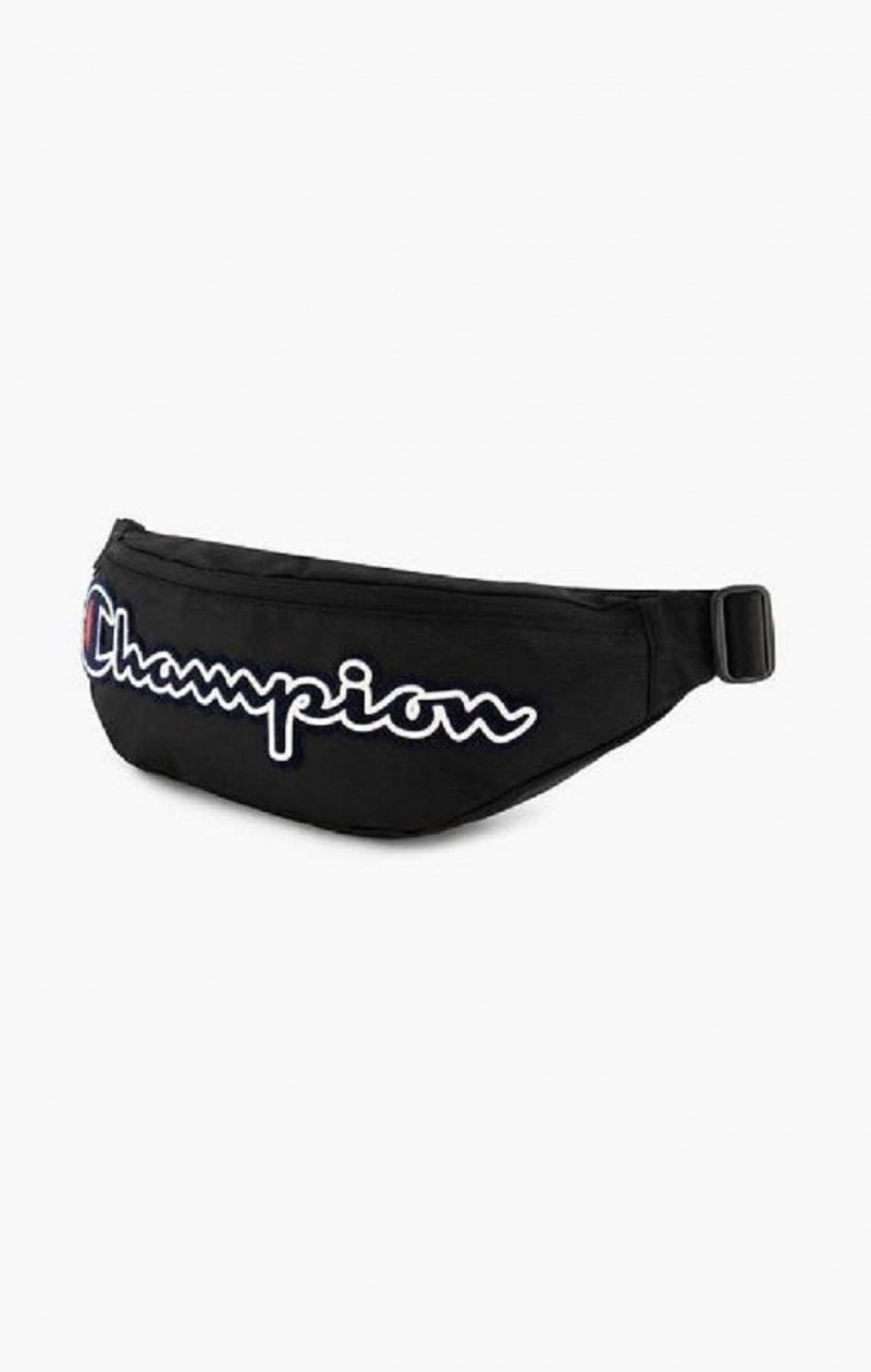 Dámské Tašky Champion Felt Script Logo Air Mesh Belt Bag Černé | 7523-YDANL