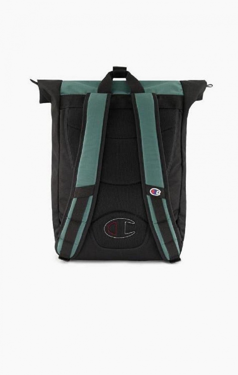 Dámské Tašky Champion Jacquard Logo Ripstop Coated Backpack Černé | 4016-BRMXV