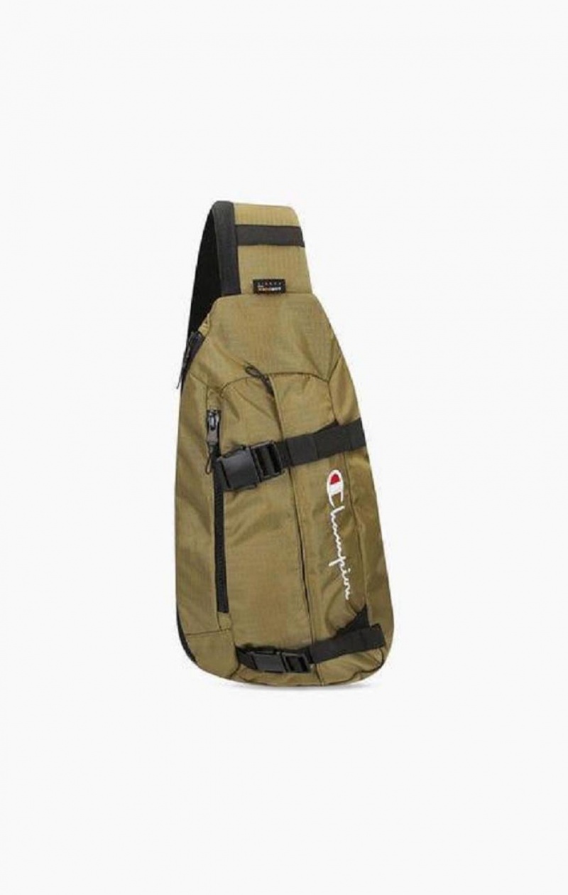 Dámské Tašky Champion Přezkou Front Sling Backpack Olivy Zelené Zelene | 4586-NZSQV