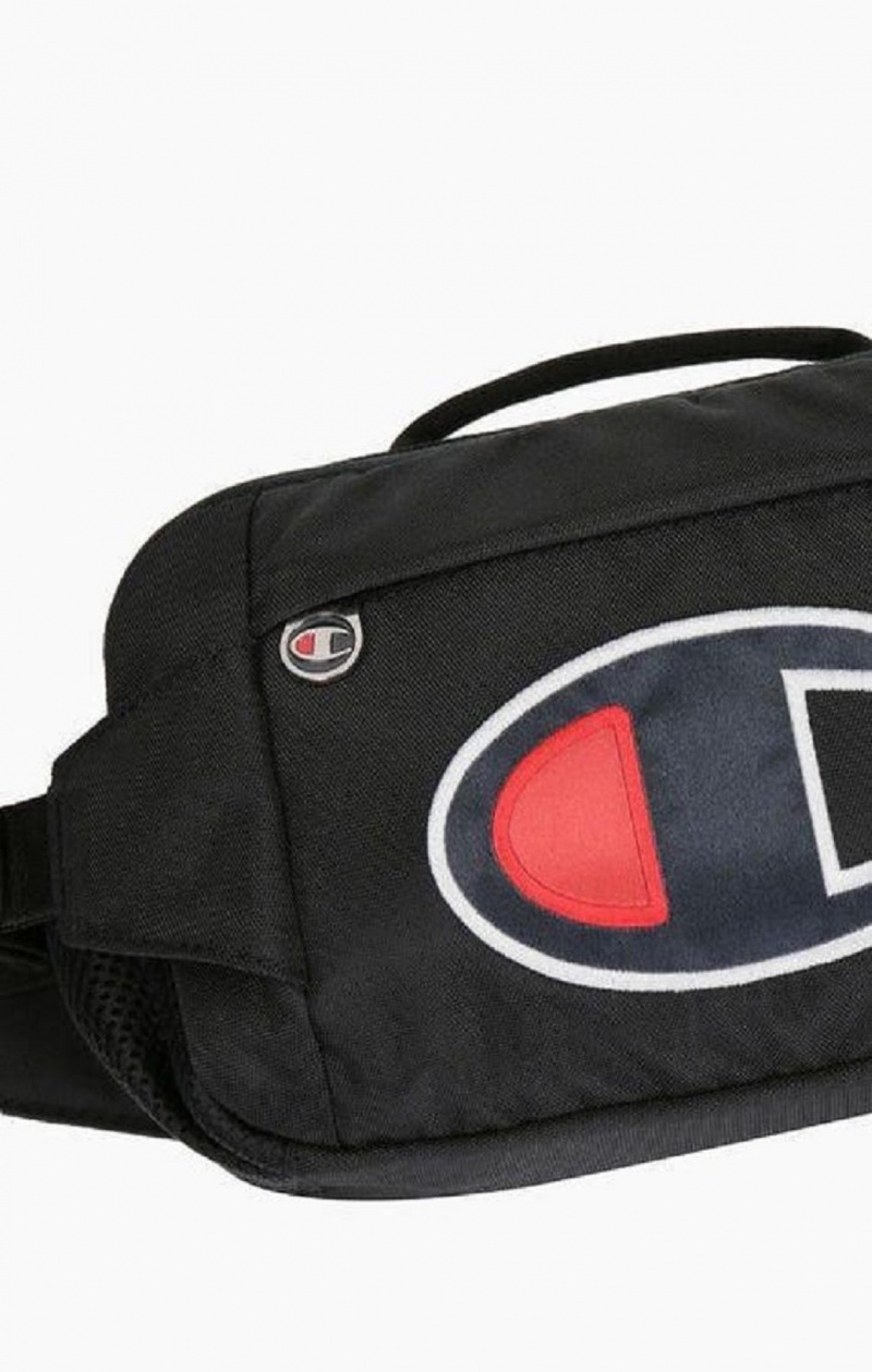 Dámské Tašky Champion Satin C Logo Patch Utility Belt Bag Černé | 9214-NSDYT