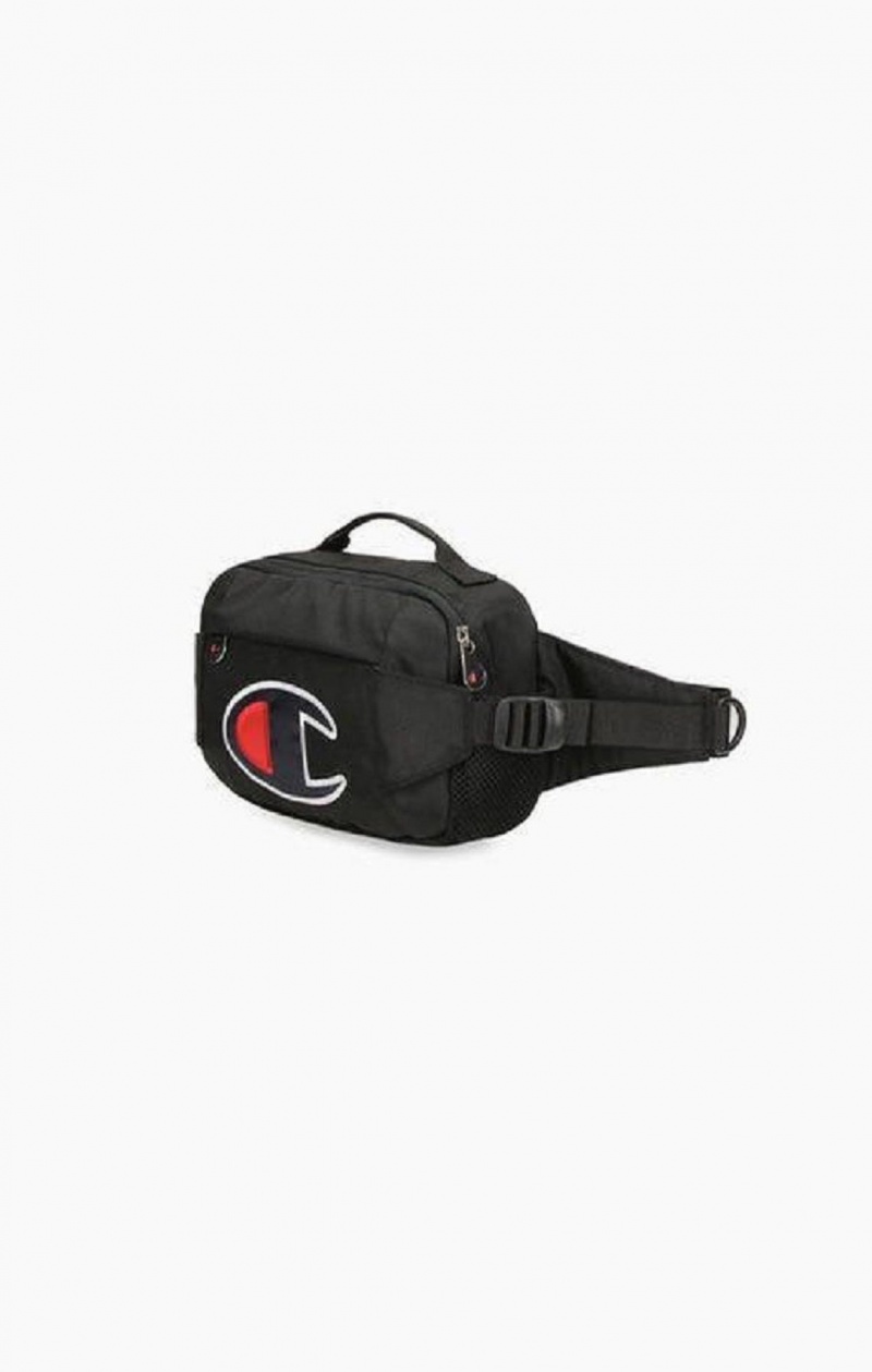 Dámské Tašky Champion Satin C Logo Patch Utility Belt Bag Černé | 9214-NSDYT