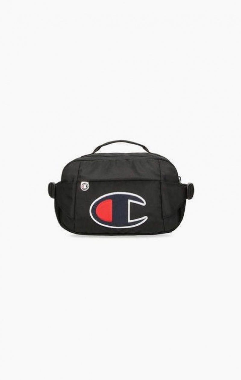 Dámské Tašky Champion Satin C Logo Patch Utility Belt Bag Černé | 9214-NSDYT