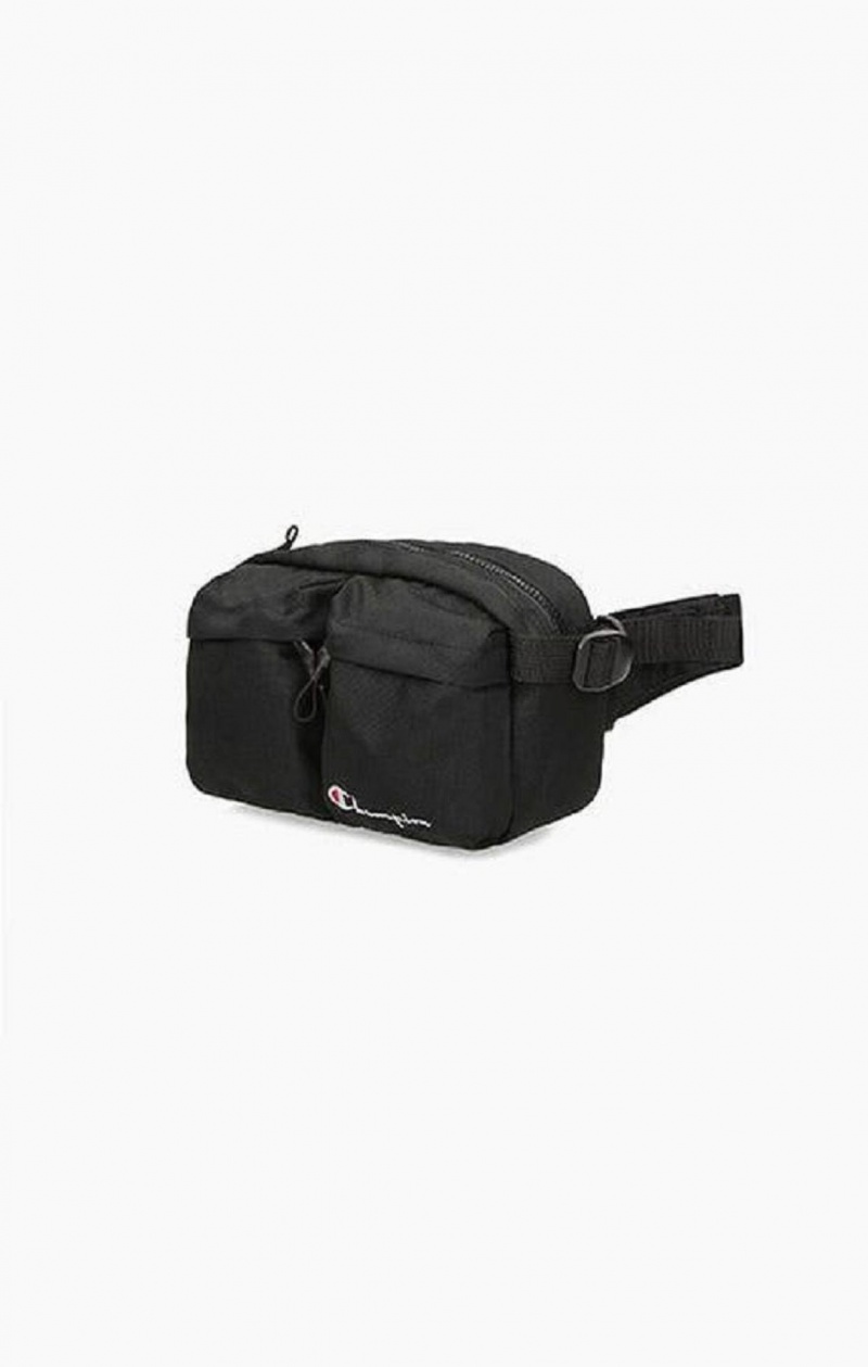 Dámské Tašky Champion Script Logo Zip Belt Bag Černé | 3921-QUNRD