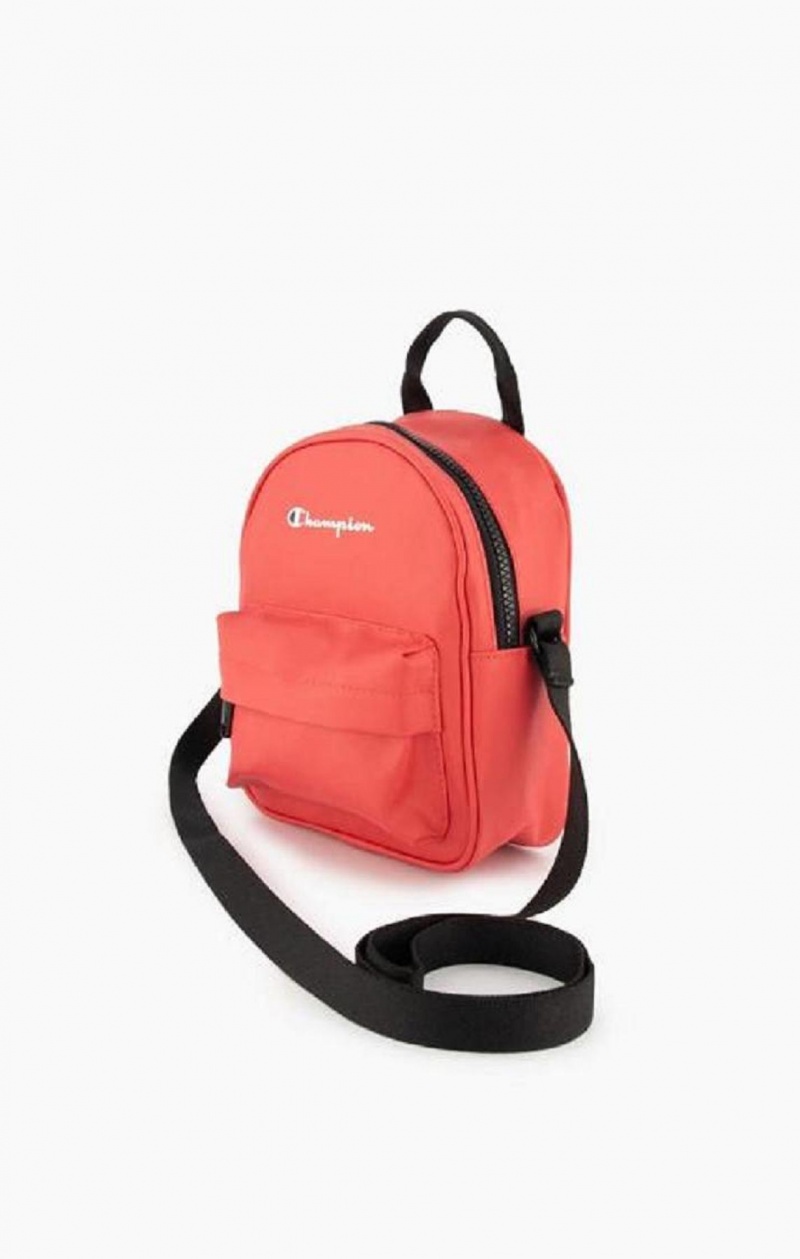 Dámské Tašky Champion Small Script Logo Woven Crossbody Backpack Červené | 9507-MLNOG