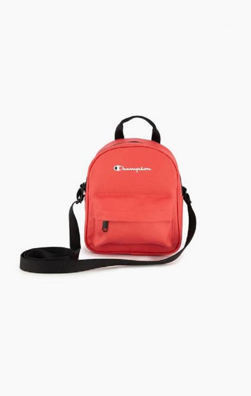 Dámské Tašky Champion Small Script Logo Woven Crossbody Backpack Červené | 9507-MLNOG