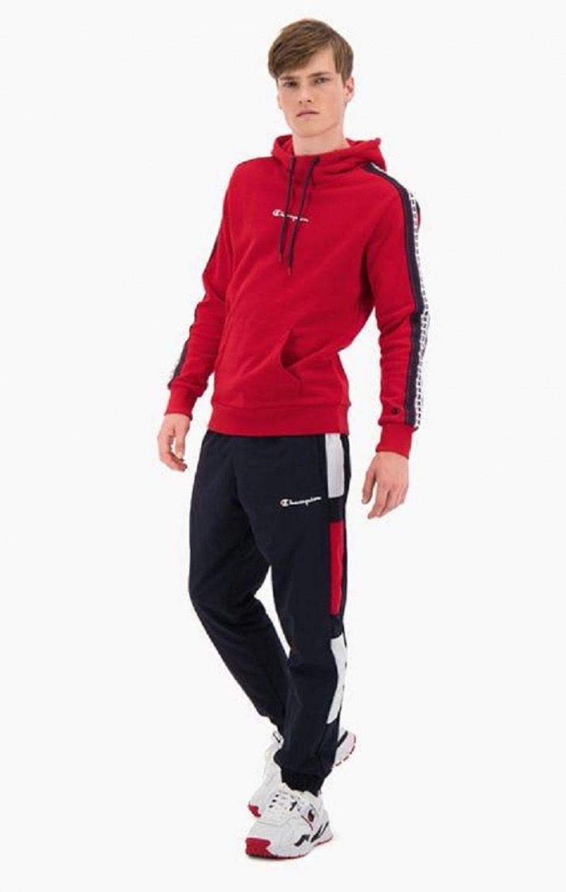 Pánské Jogger Kalhoty Champion Colour Block Track Pants Tmavě Tyrkysové | 6751-GDRMY