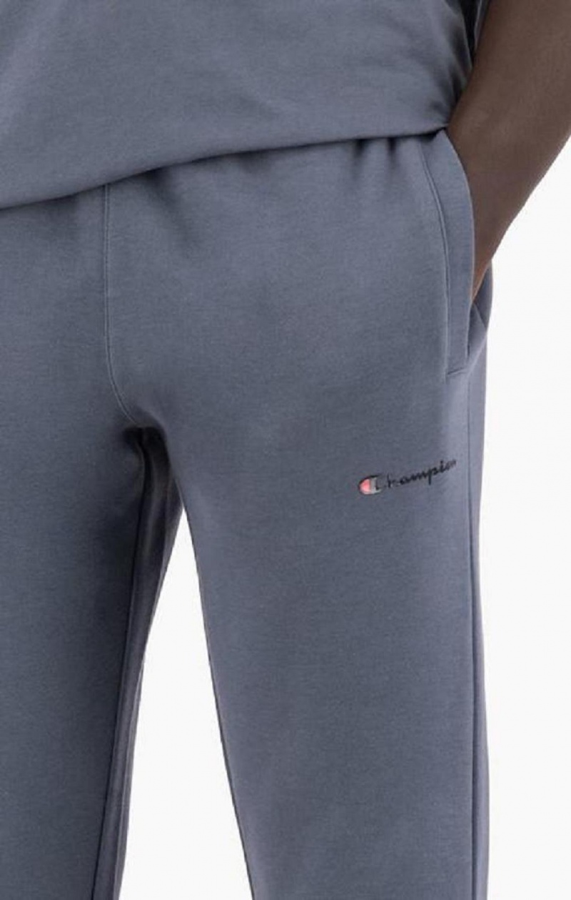 Pánské Jogger Kalhoty Champion Grafická Logo Print Polstrovaný Insert Track Pants Tmavě Šedé | 1096-EWOGJ