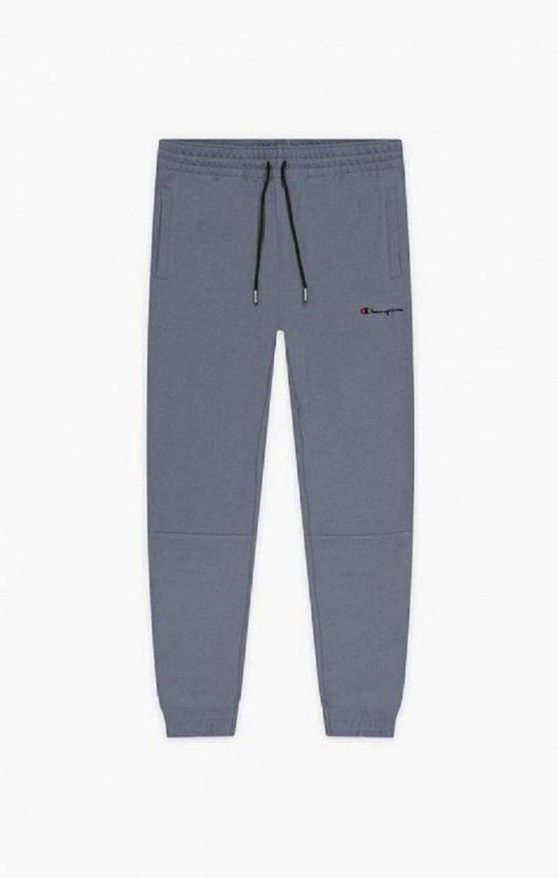 Pánské Jogger Kalhoty Champion Grafická Logo Print Polstrovaný Insert Track Pants Tmavě Šedé | 1096-EWOGJ