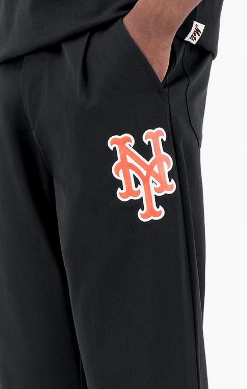 Pánské Jogger Kalhoty Champion New York MLB Rovný Trousers Černé | 2694-AFHKX