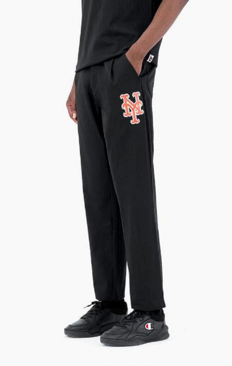 Pánské Jogger Kalhoty Champion New York MLB Rovný Trousers Černé | 2694-AFHKX