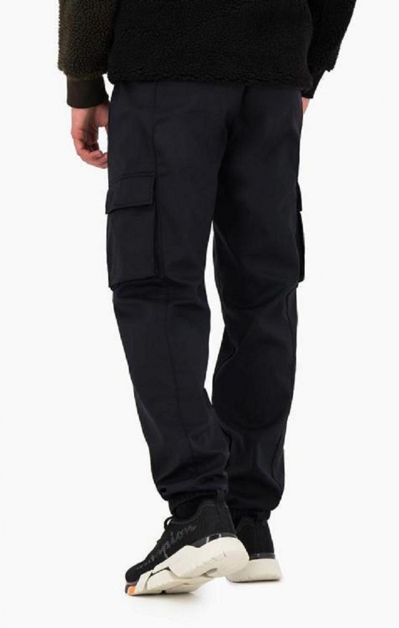 Pánské Jogger Kalhoty Champion Reflective Logo Cargo Pants Černé | 9812-FZWQT