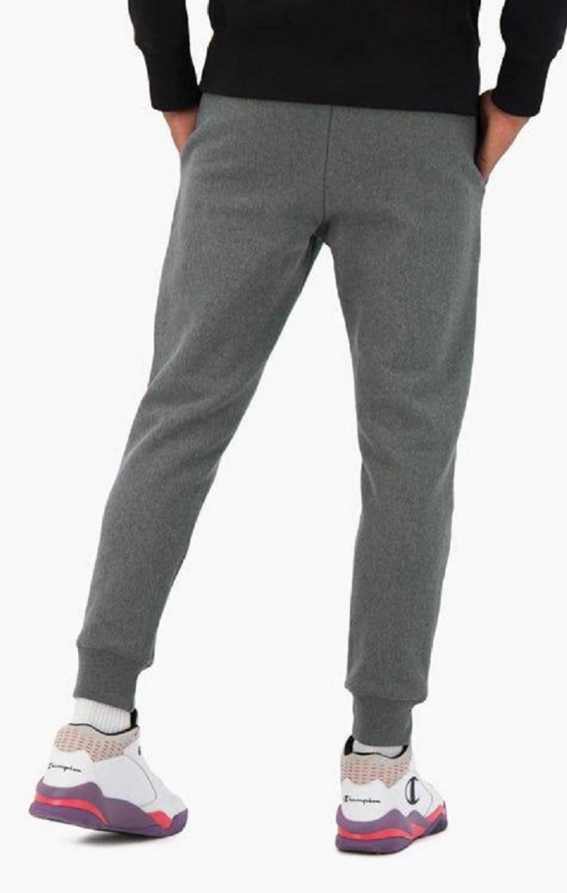 Pánské Jogger Kalhoty Champion Reverse Weave Cuffed Joggers Tmavě Šedé | 4795-CYZXR