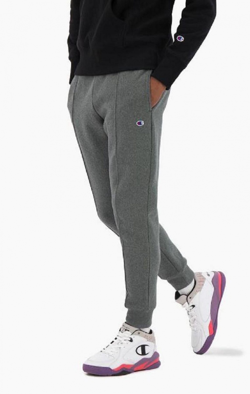 Pánské Jogger Kalhoty Champion Reverse Weave Cuffed Joggers Tmavě Šedé | 4795-CYZXR