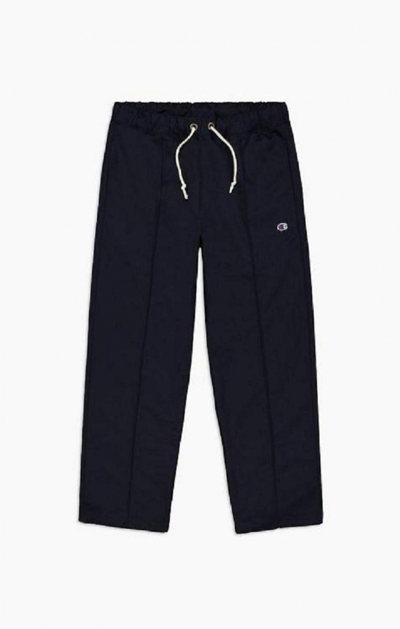 Pánské Jogger Kalhoty Champion Rovný Leg Front Seam Woven Trousers Tmavě Blankyt | 1948-JYSRN