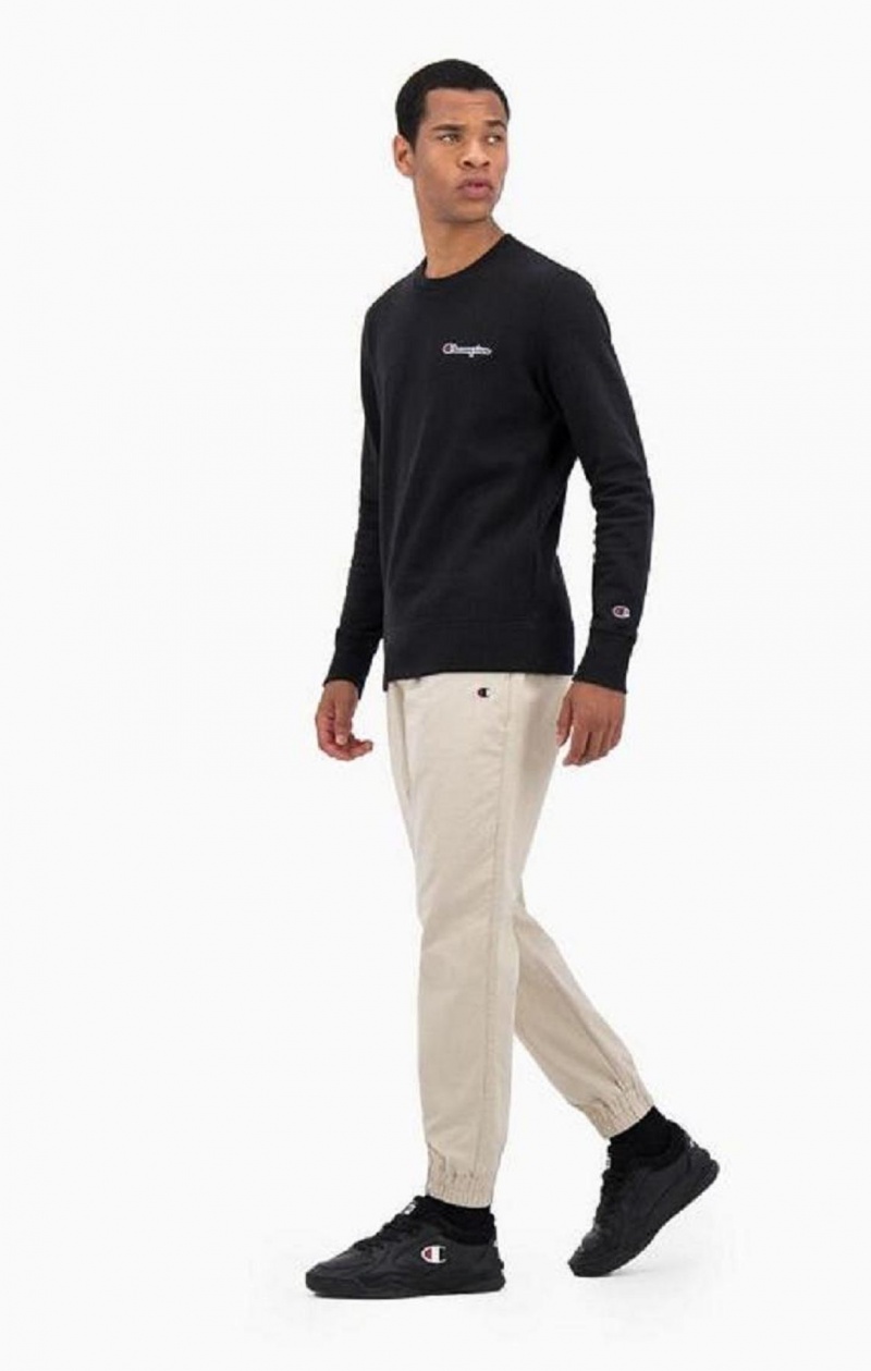 Pánské Jogger Kalhoty Champion Stretch Bavlněné Twill Cuffed Trousers Hnědé | 4268-CGNTB