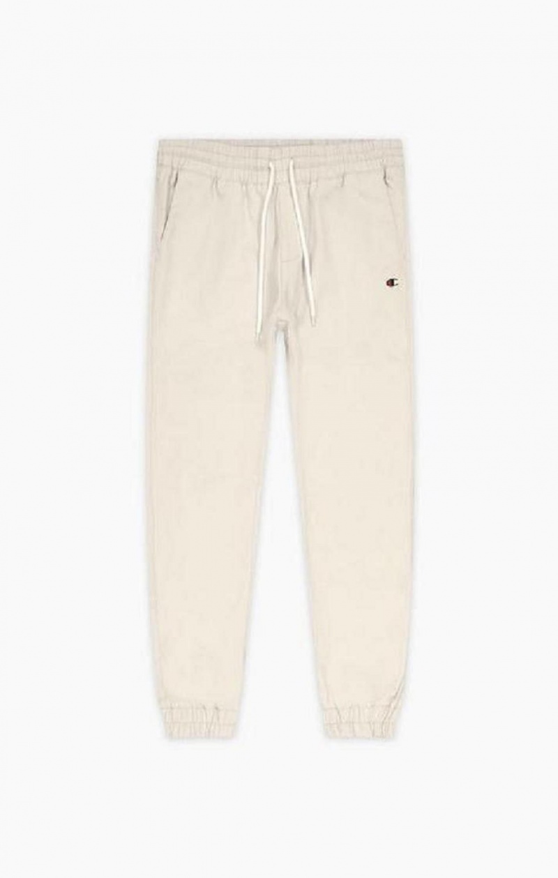 Pánské Jogger Kalhoty Champion Stretch Bavlněné Twill Cuffed Trousers Hnědé | 4268-CGNTB