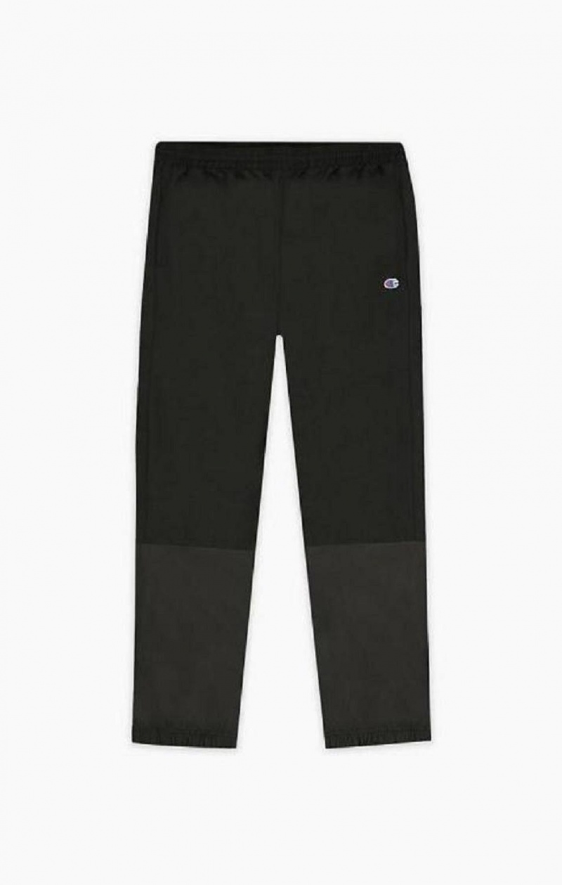 Pánské Jogger Kalhoty Champion Tonal Panel Tracksuit Trousers Černé | 0259-VPOGY