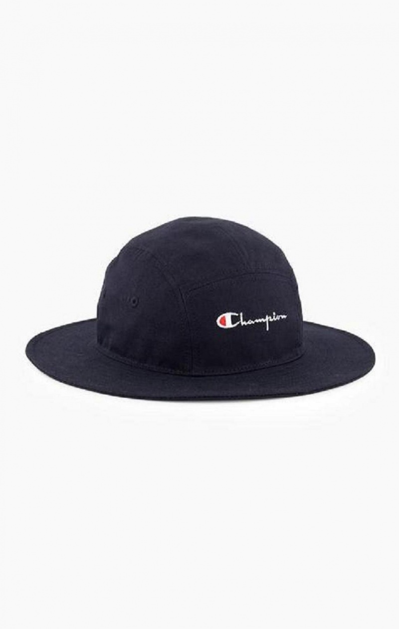 Pánské Klobouky Champion Script Logo Bucket Hat Tmavě Blankyt | 3527-MAPTE