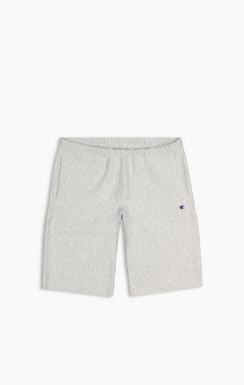 Pánské Kraťasy Champion Reverse Weave Long Shorts Světle Šedé | 3081-YRXQB