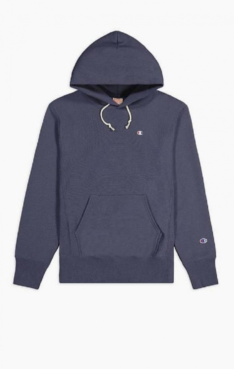 Pánské Mikina s Kapucí Champion Reverse Weave Hoodie Tyrkysové | 0568-OWUCA