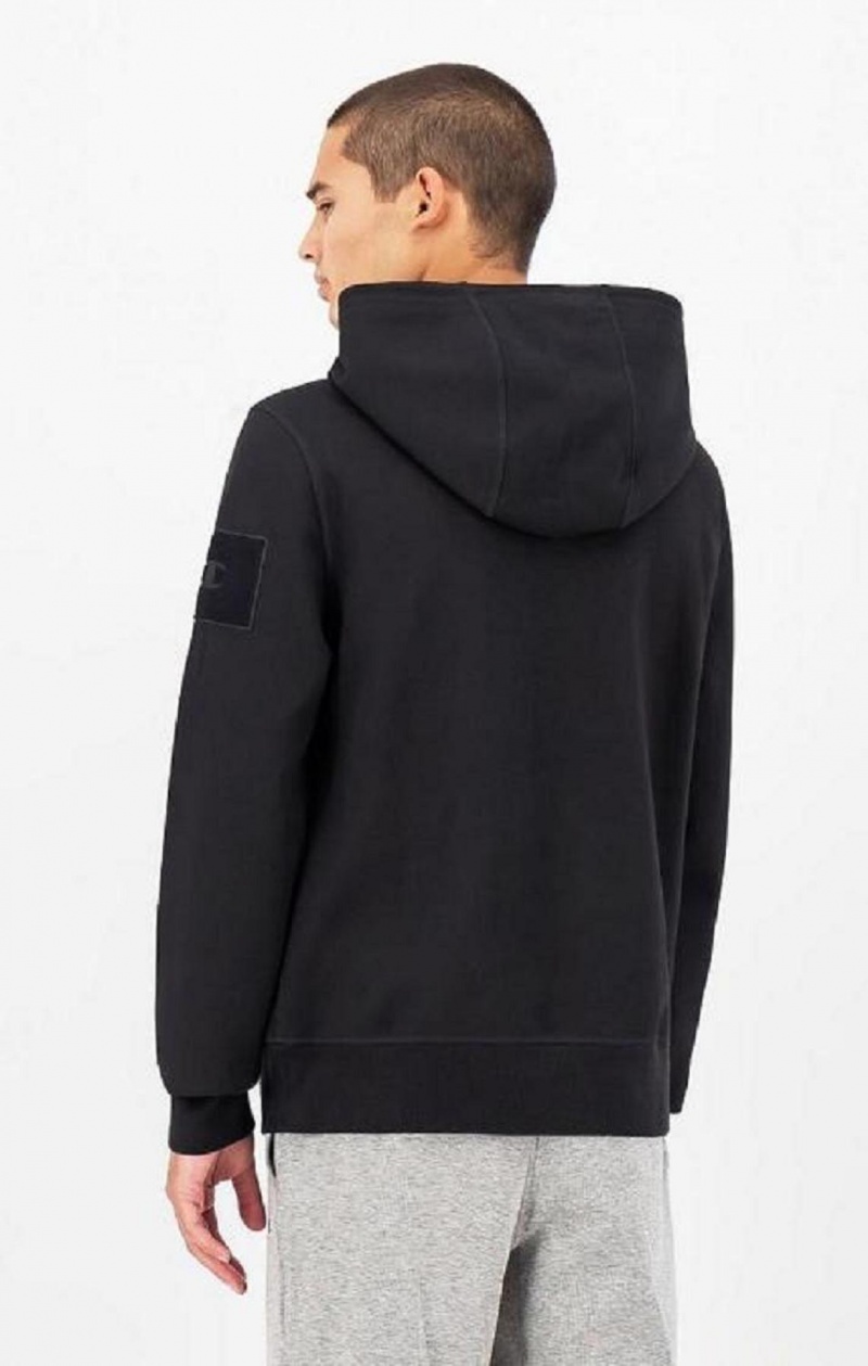 Pánské Mikina s Kapucí Champion Ultimate Gaming Hoodie Černé | 3275-CQSWM