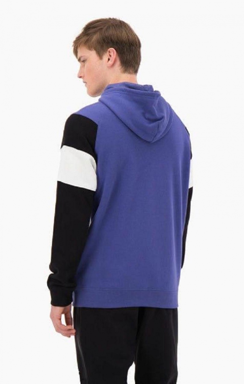 Pánské Mikina s Kapucí Champion Zip-Up Colour Block Bavlněné Terry S Kapucí Jacket Levandule | 9548-OBDEY