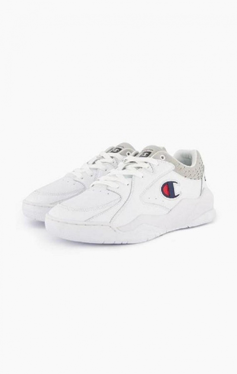 Pánské Sportovní Boty Champion Zone Low Trainers Bílé | 6027-BMZVO