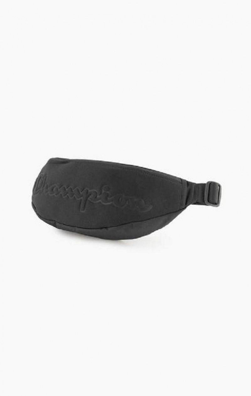 Pánské Tašky Champion Debossed Script Logo Neoprene Belt Bag Černé | 9506-GXNYT