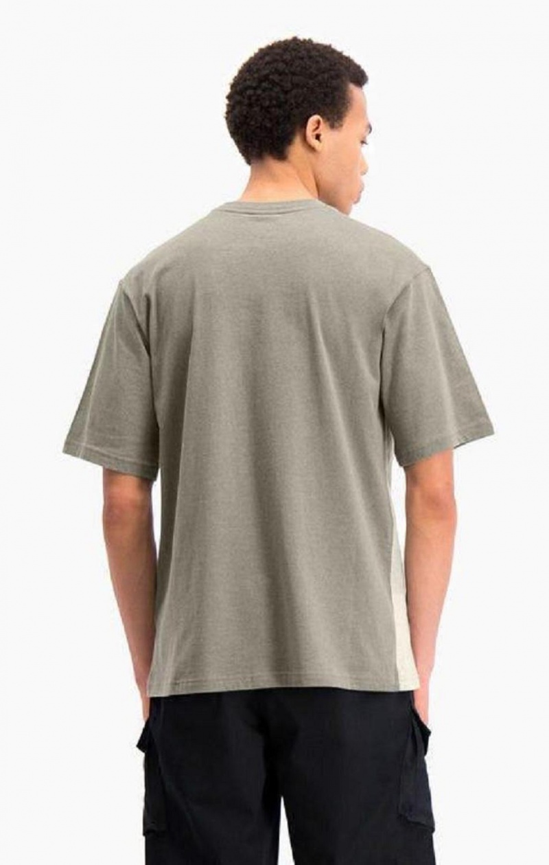 Pánské Tričko Champion Ombré Panelled T-Shirt Zelene | 4087-TIKYF