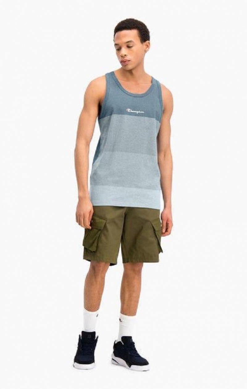 Pánské Tričko Champion Ombré Panelled Tank Top Blankyt | 6148-STHFV